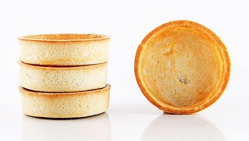 Tartaleta Cilindro 55mm de pasta brisa Tartaletas Cilindro de 55mm de pasta brisa listas para ser rellenadas tanto dulces como saladas