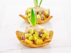 Tartaletas Estrella de 80mm tanto dulces como saladas