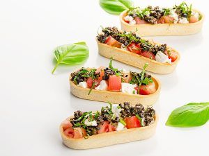 Tartaletas Ovale de 50 x 90mm dulces y saladas