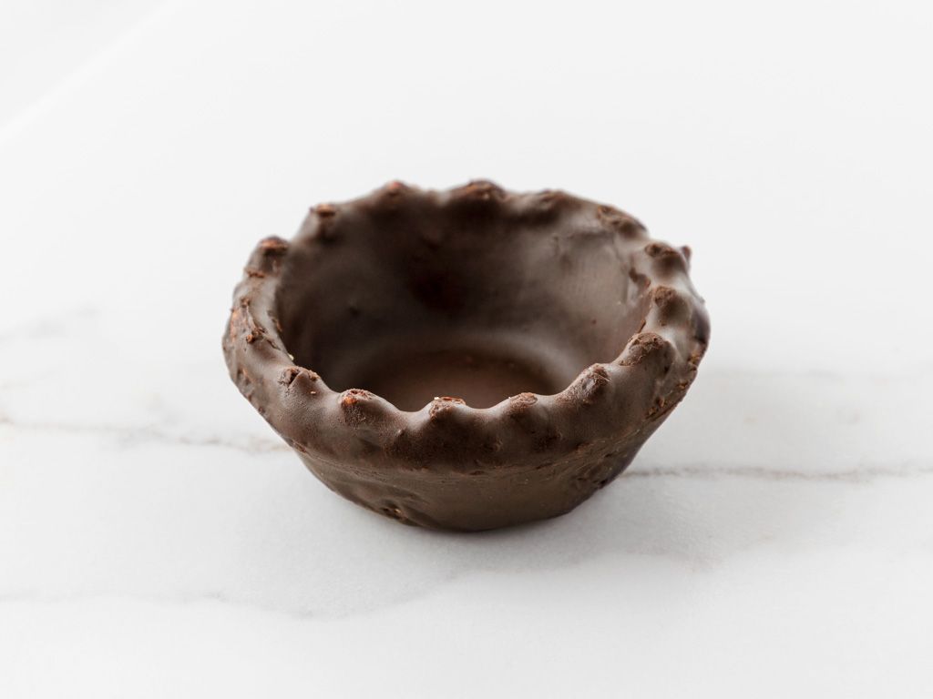 Tartaleta de chocolate 45mm sabor dulce
